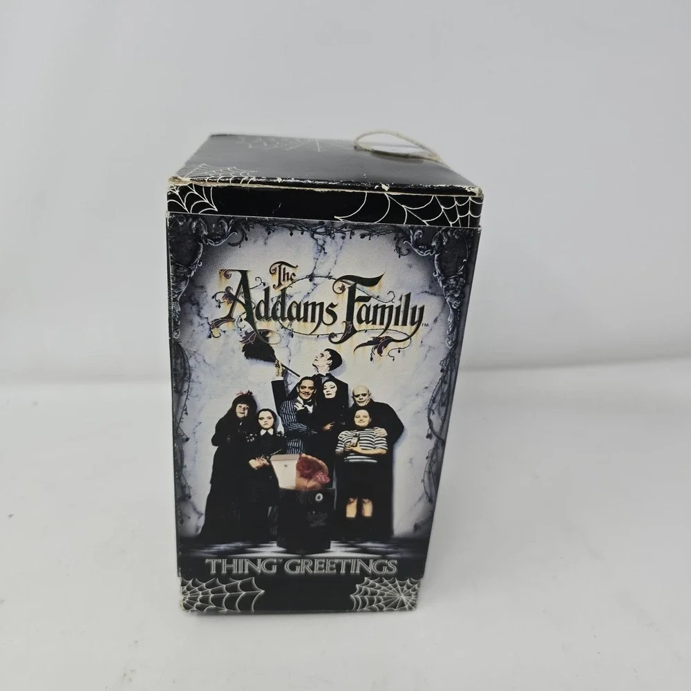 Vintage Addams Family Thing™️ Greetings Jack-in-the-box 1991 - RARE!